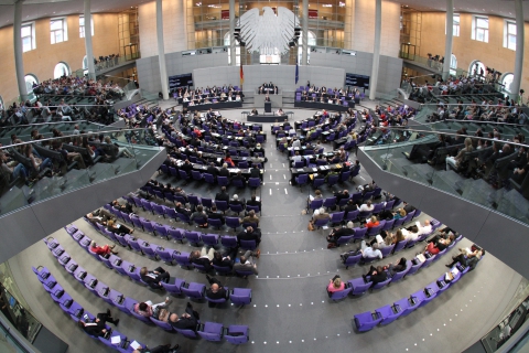 Reinhold Sendker berichtete ber seine Aktivitten im Deutschen Bundestag. (Foto: Tobias 'ToKo' Koch)