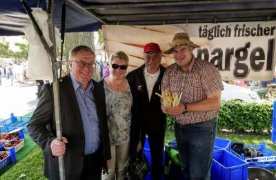 (v. l.) Reinhold Sendker, Elisabeth Sendker, Heinz Wessel und Hubert Friggemann - (v. l.) Reinhold Sendker, Elisabeth Sendker, Heinz Wessel und Hubert Friggemann