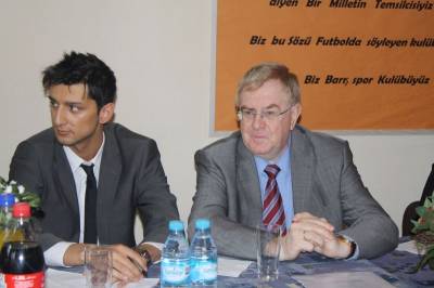 Reinhold Sendker MdB zu Besuch beim Oelder Fussball-Bezirksligisten Barisspor Oelde.