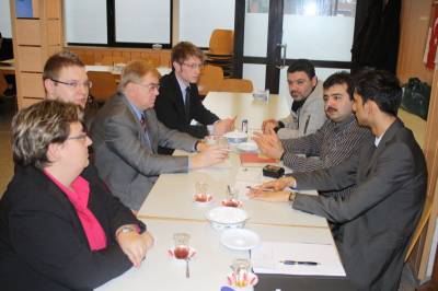 Reinhold Sendker MdB besucht die DITIB Gemeinde in Ahlen.