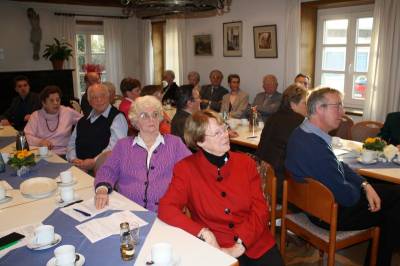 Reinhold Sendker MdB zu Gast beim Jubilum der Senioren Union Oelde.