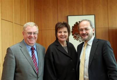 Reinhold Sendker MdB bei der Niederlegung seines Landtagsmandates in Dsseldorf.