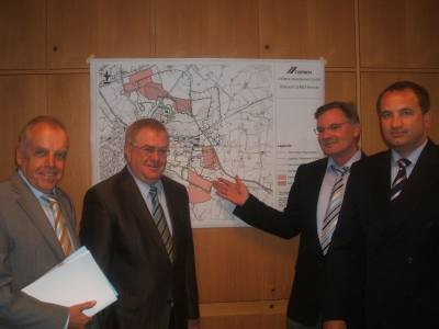 Reinhold Sendker MdB und Berni Recker MdL zu Besuch bei CEMEX WestZement in Beckum. - Reinhold Sendker MdB und Berni Recker MdL zu Besuch bei CEMEX WestZement in Beckum.