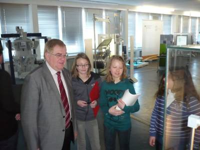 Reinhold Sendker MdB besucht die Expedition Materia.