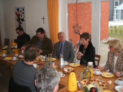 Reinhold Sendker MdB zu Besuch bei der Lebenshilfe in Warendorf.