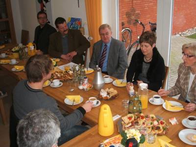 Reinhold Sendker MdB zu Besuch bei der Lebenshilfe in Warendorf.