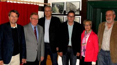 Guido Gutsche (Delegierter), Reinhold Sendker MdB, Michael Topmller (Delegierter), Heiner Wilbrandt (Delegierter), Kreistagsmitglied Dorothea Hein-Ktter, Jochen Gppert (Delegierter) - Guido Gutsche (Delegierter), Reinhold Sendker MdB, Michael Topmöller (Delegierter), Heiner Wilbrandt (Delegierter), Kreistagsmitglied Dorothea Hein-Kötter, Jochen Göppert (Delegierter)