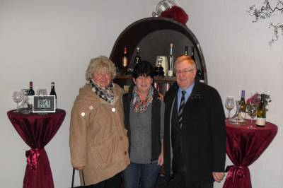 In der Weinhandlung Kaldewey mit Frau Heese