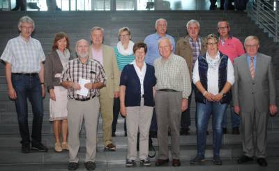 Reinhold Sendker begrte die Gste aus Beelen im Paul-Lbe-Haus des Deutschen Bundestages. - Reinhold Sendker begrüßte die Gäste aus Beelen im Paul-Löbe-Haus des Deutschen Bundestages.