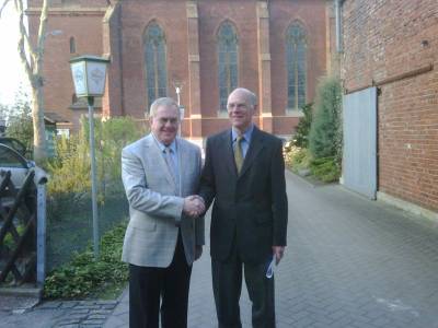 Reinhold Sendker MdB mit Bundestagsprsident Norbert Lammert. - Reinhold Sendker MdB mit Bundestagspräsident Norbert Lammert.