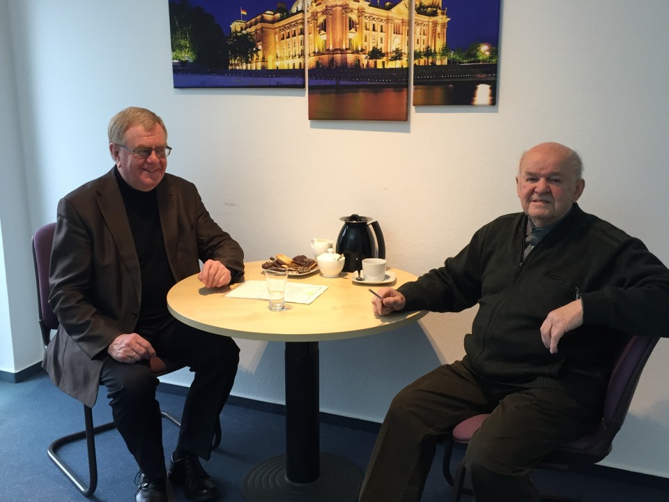 MdB Reinhold Sendker im Gespräch mit Anton Franz