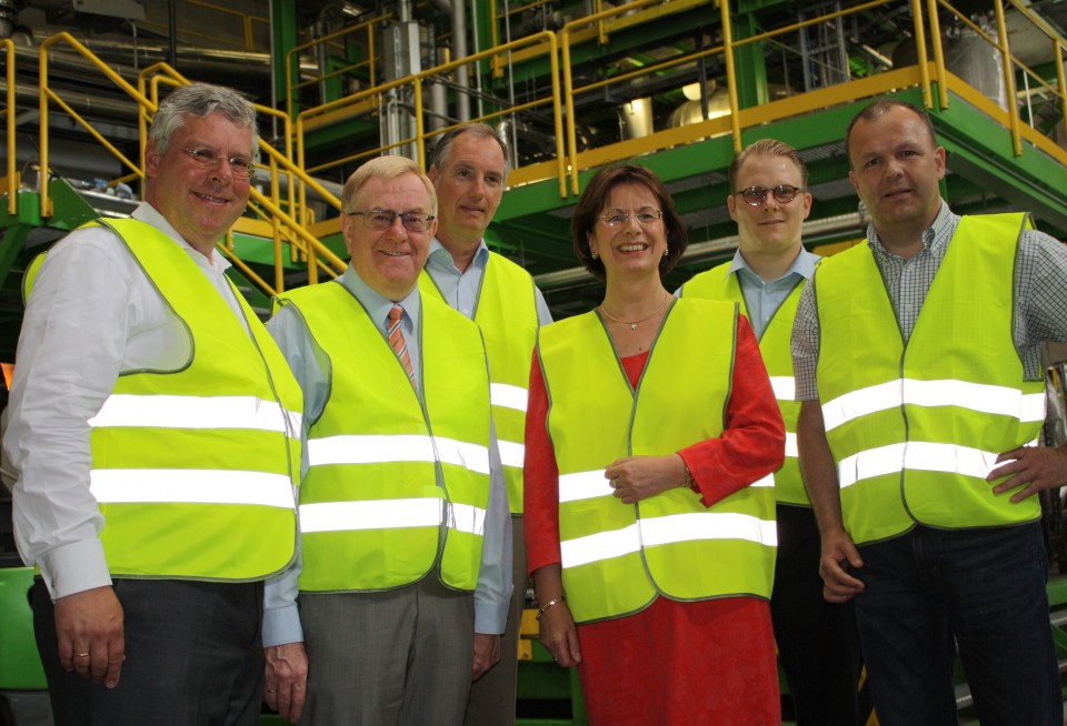 (v.l.) Jrgen Hardt, Reinhold Sendker, Dr. Matthias Heider, Marie-Luise Dtt, Jens Chromy und Christian Haupts.