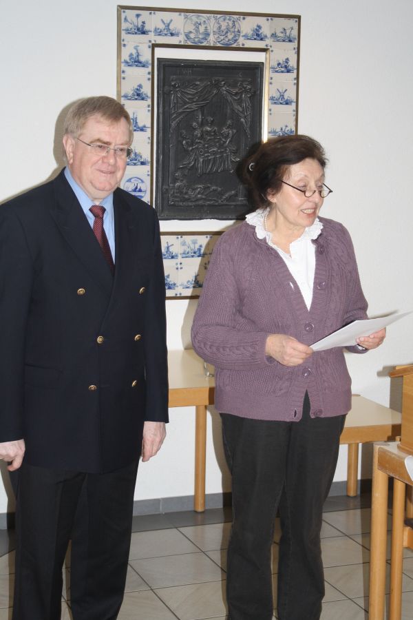 Reinhold Sendker MdB und Annemarie Enninghorst (Leiterin Bildungswerk Freckenhorst).