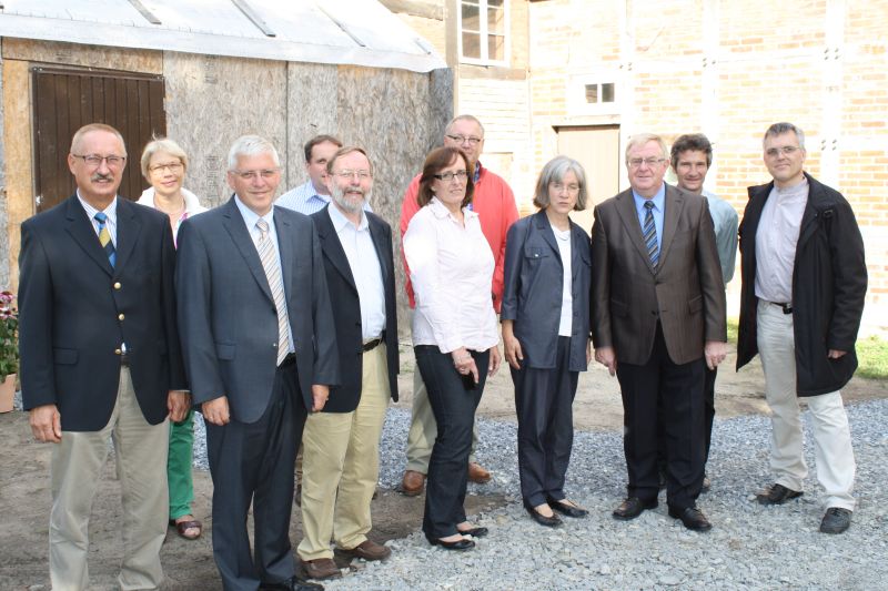 Reinhold Sendker MdB beim Besuch des Alten Zollhauses.