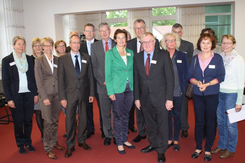 Reinhold Sendker MdB beim Treffen zum Bundesleistungsgesetz in Havixbeck 