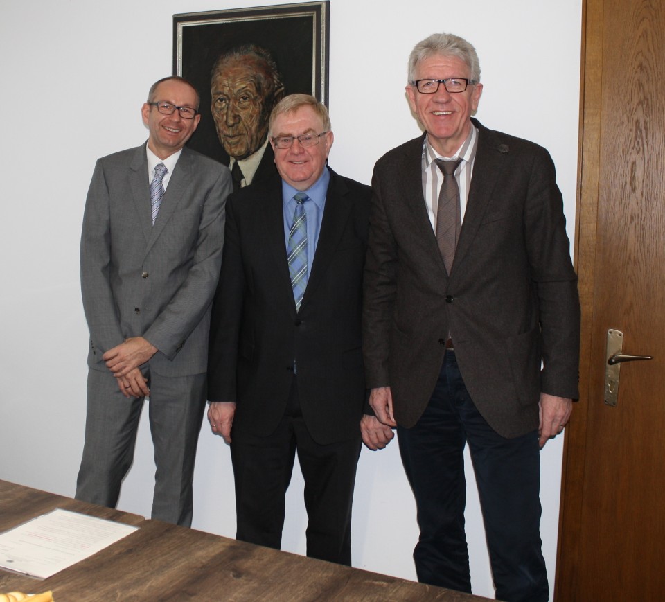 (v.l.) Guido Gldner, Reinhold Sendker und Heinrich Segbers.